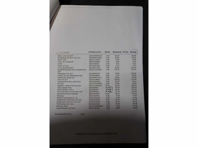 Partij qooder quadro qv3 / qv4 onderdelen - afbeelding 20 van  23