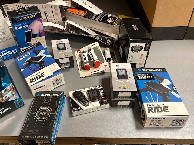 Partij quadlock / polar / shimano / sram fietscomputer en diverse - afbeelding 3 van  5