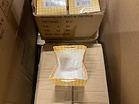 Partij quadro yellow 10,5x10,5x10,5cm (2120x) - afbeelding 2 van  5