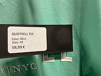 Partij quotrell t-shirts mint (105x) - afbeelding 3 van  8