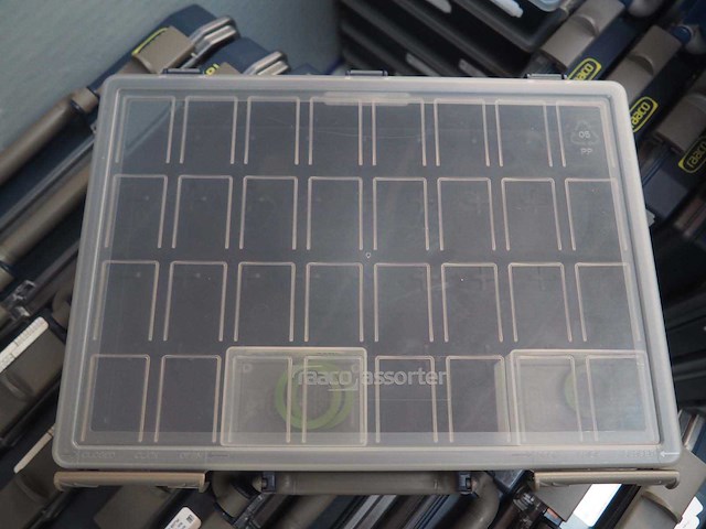 Partij raaco carry-lite assortimentskoffer (diverse maten) - afbeelding 6 van  9
