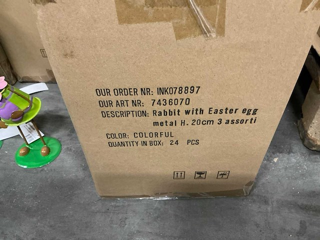 Partij rabbits h44cm&h20cm (38x) - afbeelding 2 van  4