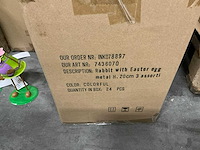 Partij rabbits h44cm&h20cm (38x) - afbeelding 2 van  4