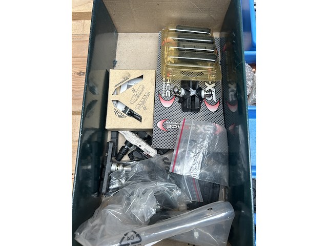 Partij (race)fiets onderdelen, w.o. shimano, union - afbeelding 4 van  15