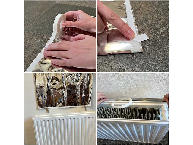 Partij radiator folie 5m x 50cm (6000x) - afbeelding 1 van  8