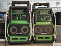 Partij radio's/ bouwradio's, philips, hitachi, medion - afbeelding 7 van  11