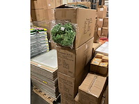 Partij raffia bow +clip apple green (8000x) - afbeelding 3 van  4