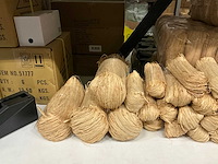 Partij raffia natural rollen (300x) - afbeelding 4 van  5