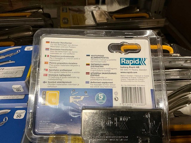 Partij rapid niettangen (30x) - afbeelding 6 van  6