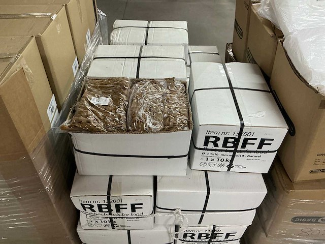 Partij rbff rubber bands for food ø80x10mm 24/10 naturel 1kg (250x) - afbeelding 1 van  5