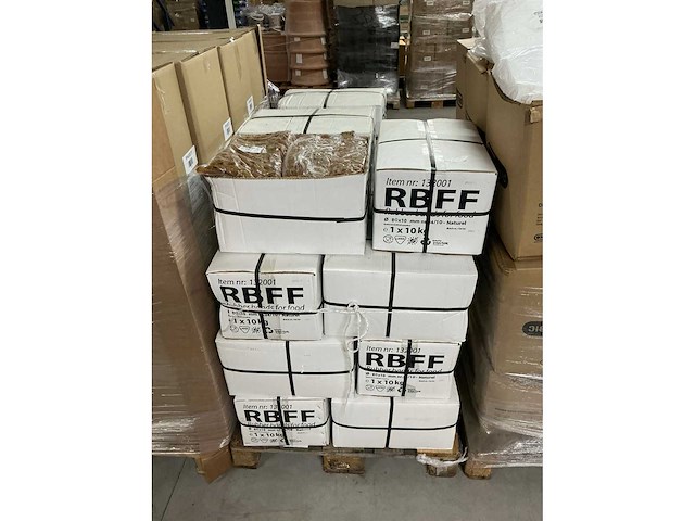 Partij rbff rubber bands for food ø80x10mm 24/10 naturel 1kg (250x) - afbeelding 2 van  5