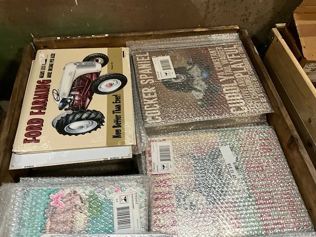 Partij reclame metalen muurborden - afbeelding 3 van  5