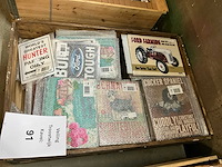 Partij reclame metalen muurborden - afbeelding 4 van  5