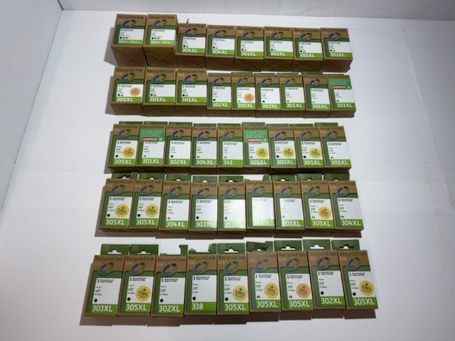 Partij recycleclub, recycleclub, compatibel met hp - 43 stuks - afbeelding 1 van  5
