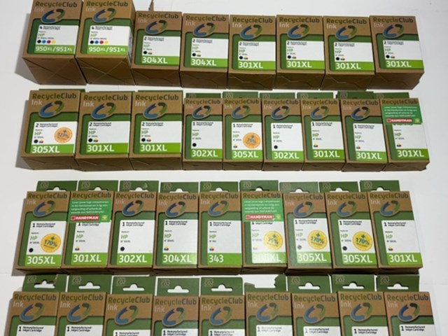 Partij recycleclub, recycleclub, compatibel met hp - 43 stuks - afbeelding 3 van  5