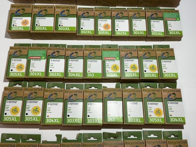 Partij recycleclub, recycleclub, compatibel met hp - 43 stuks - afbeelding 4 van  5