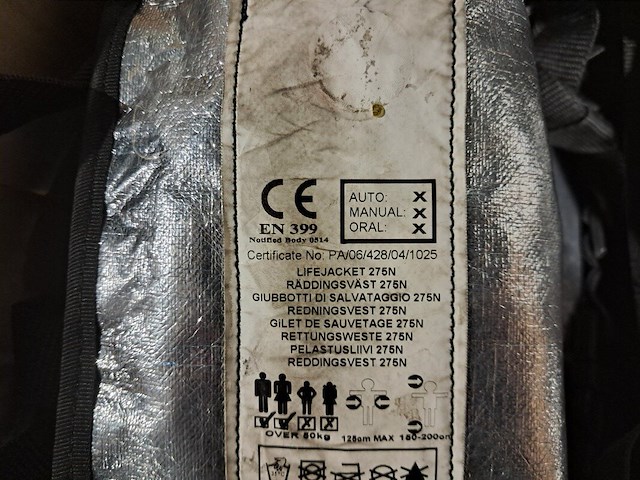 Partij reddingsvesten, besto, seafit b 275 - afbeelding 8 van  8
