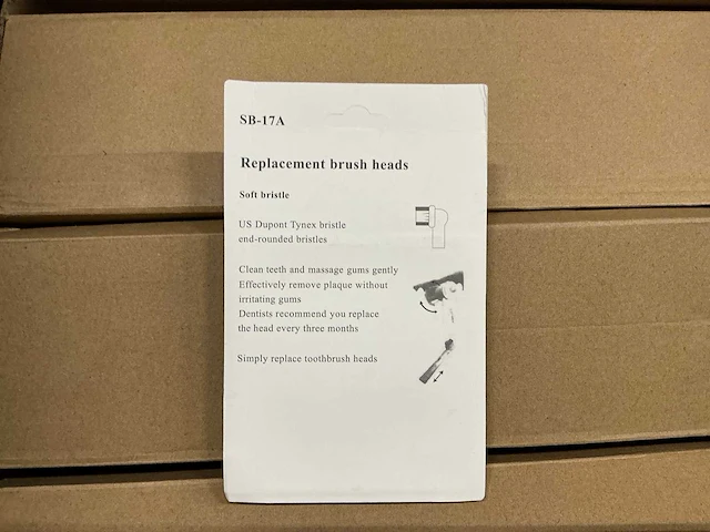 Partij replacements brush heads 4/pack (220x) - afbeelding 2 van  3