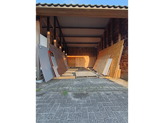 Partij restant plaatmateriaal - afbeelding 1 van  8