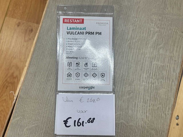 Partij restanten laminaat op 2 pallets - afbeelding 2 van  5