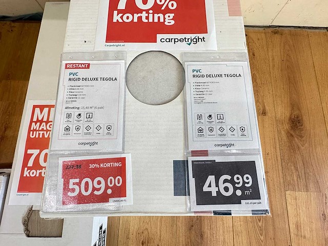 Partij restanten vloerdelen - afbeelding 2 van  4