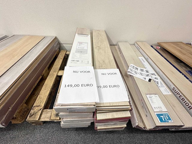 Partij restanten vloeren op 8 pallets - afbeelding 4 van  7