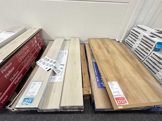 Partij restanten vloeren op 8 pallets - afbeelding 5 van  7