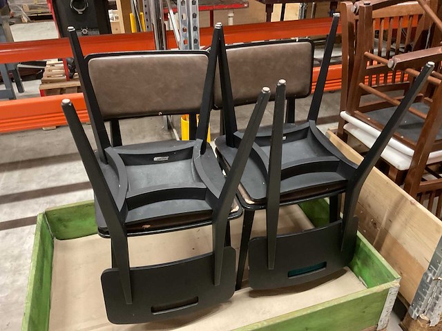 Partij restarantstoelen, 9 stuks - afbeelding 2 van  2
