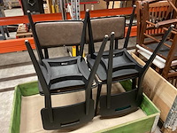 Partij restarantstoelen, 9 stuks - afbeelding 2 van  2