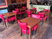 Partij restaurant tafels inclusief stoelen - afbeelding 2 van  7