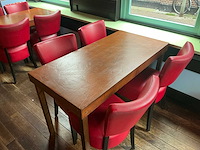 Partij restaurant tafels inclusief stoelen - afbeelding 3 van  7