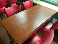 Partij restaurant tafels inclusief stoelen - afbeelding 5 van  7