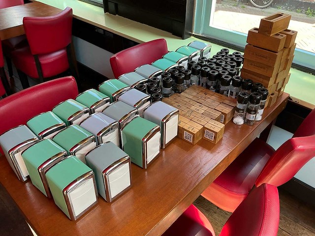 Partij restaurant tafels inclusief stoelen - afbeelding 7 van  7