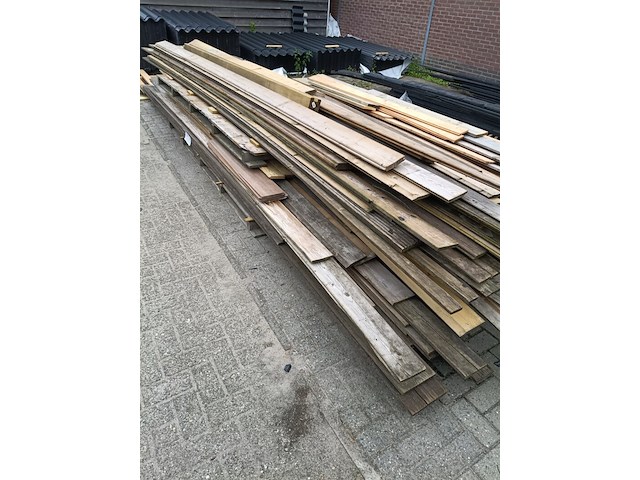 Partij resthout, diverse maten - afbeelding 1 van  6