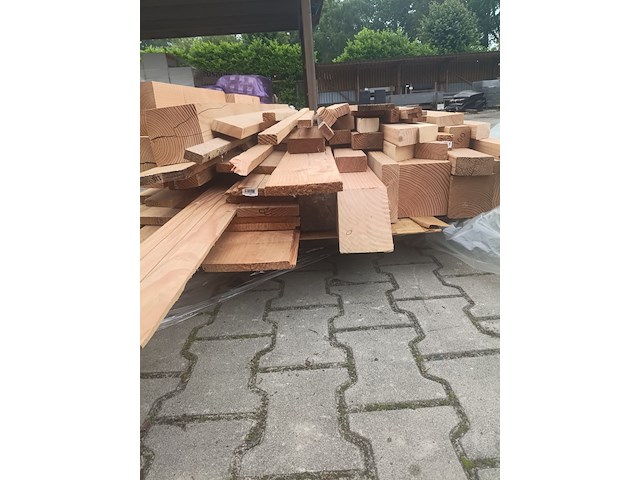 Partij resthout, douglas - afbeelding 7 van  8
