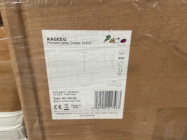 Partij retouren - paco home lampen (55x) - afbeelding 4 van  7