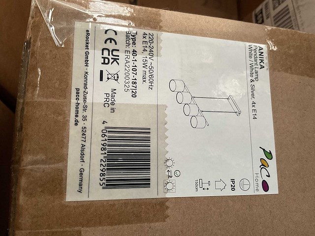 Partij retouren - paco home lampen (65x) - afbeelding 2 van  6