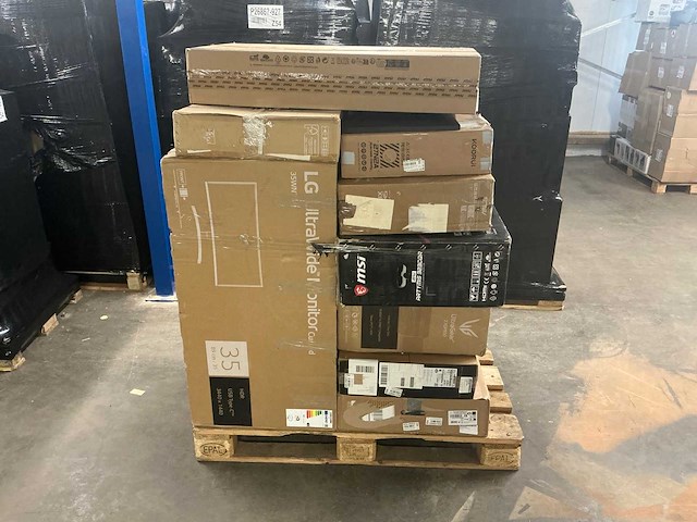 Partij retourgoederen - pc schermen/ monitors - 568 items - afbeelding 6 van  6