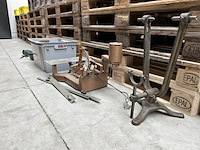 Partij retro/vintage gereedschap - afbeelding 1 van  9