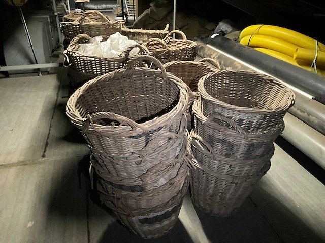 Partij rieten manden - afbeelding 2 van  5