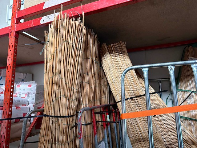 Partij rietmatten op rol (6x) - afbeelding 1 van  4