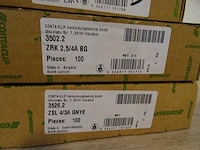 Partij rijgklemmen, 28 verpakkingen - afbeelding 3 van  14