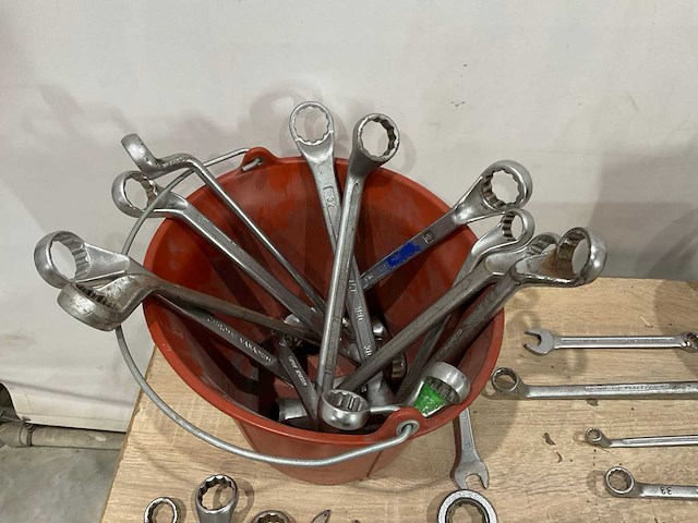 Partij ring en steeksleutels - afbeelding 4 van  8