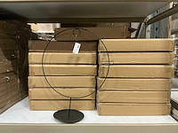 Partij ring on foot h51cm ø40cm black (156x) - afbeelding 1 van  2