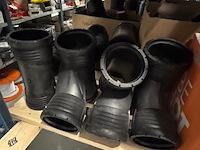 Partij rioleringsmateriaal, silent-pro, zwart - afbeelding 5 van  11