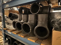 Partij rioleringsmateriaal, silent-pro, zwart - afbeelding 7 van  11