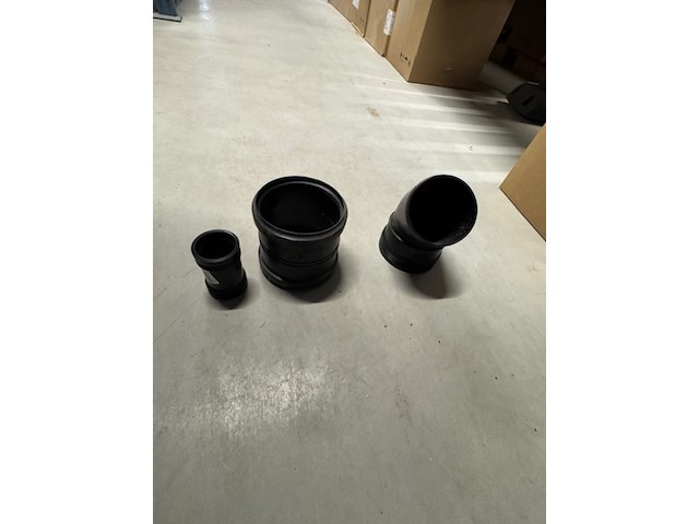 Partij rioleringsmateriaal, silent-pro, zwart - afbeelding 9 van  11