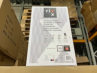 Partij rixx 12l soft close pedaalemmers offwhite (60x) - afbeelding 4 van  4