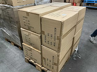 Partij rixx 5l soft close pedaalemmers rood (40x) - afbeelding 2 van  4