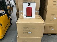 Partij rixx soft close pedaalemmers 12l rood (40x) - afbeelding 1 van  4